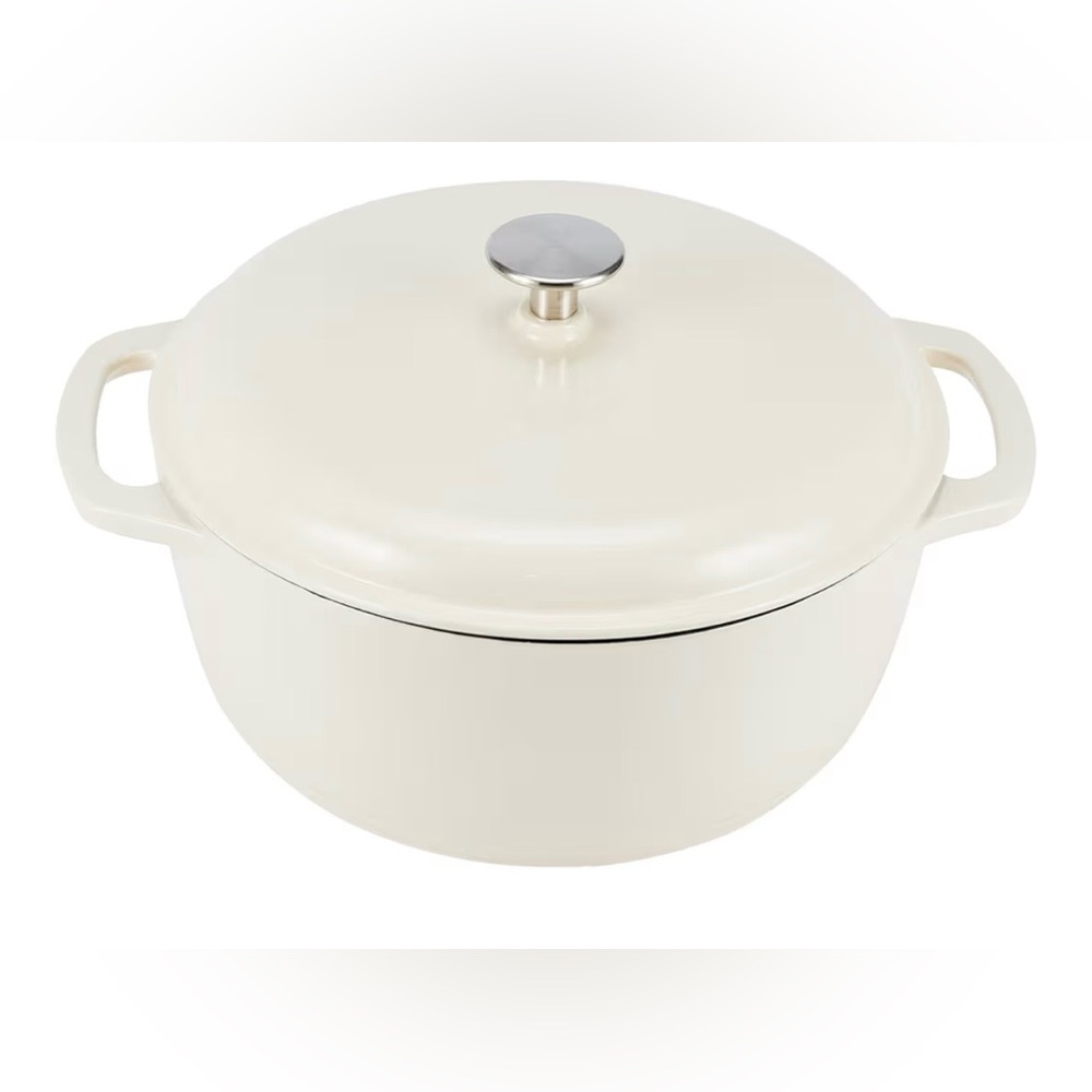 NWT Enameled Cast Iron 7.3-Quart Dutch Oven
